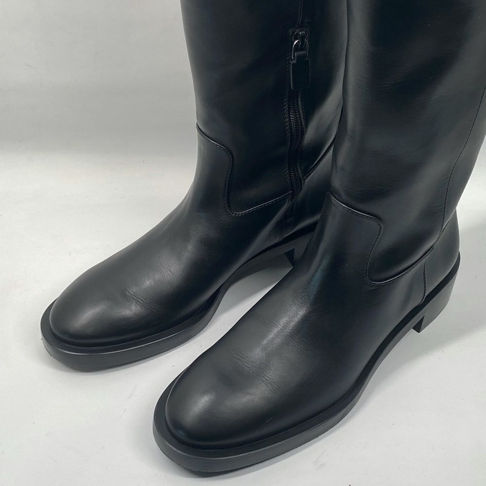 Stuart Weitzman Maverick Knee High Leather Boots size 8.5 - Picture 6 of 16